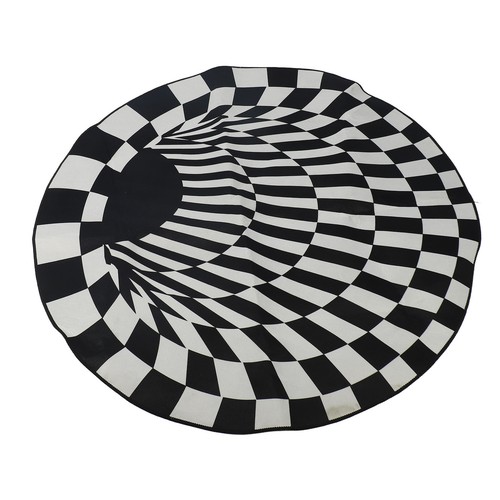 Tappeto rotondo spazio a - spazio, 3d