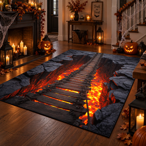 Tappeto halloween ponte - halloween,