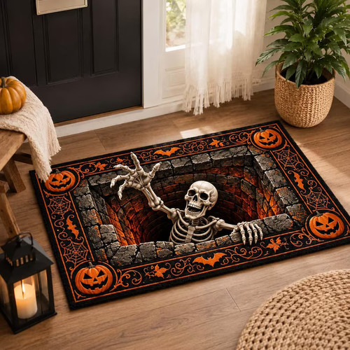 Zerbino halloween scheletro - halloween,