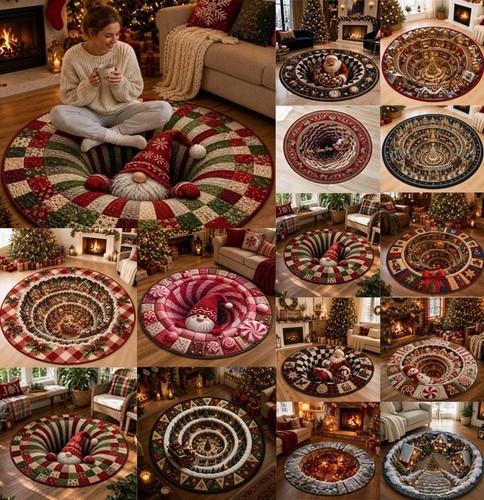 Tappeto decorazioni natalizie - tappeto,
