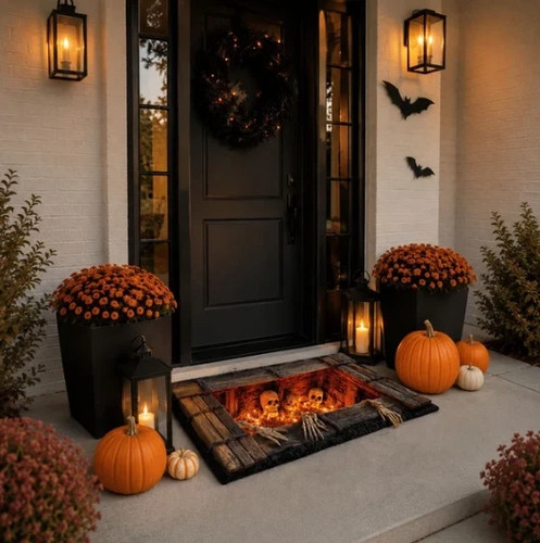 Tappeto halloween fossa - tappeto,