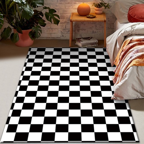 Tappeto scacchi bianco e - scacchi,